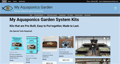 Desktop Screenshot of myaquaponicsgarden.com